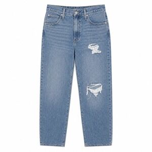 Levi's 94 Baggy Jeans Distressed High Rise Straight Leg W26
